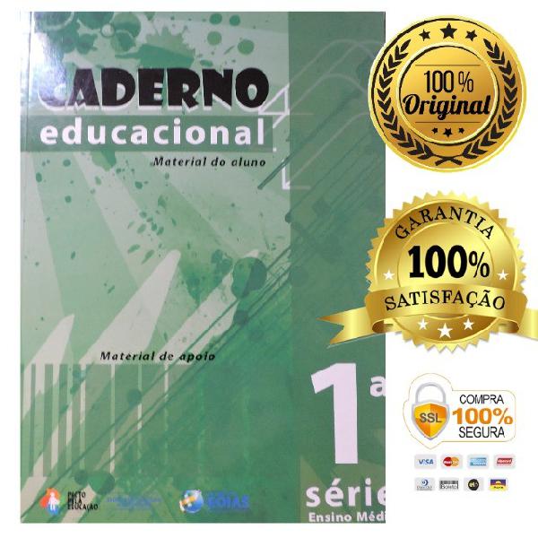 Caderno educacional - material do aluno / apoio - ensino