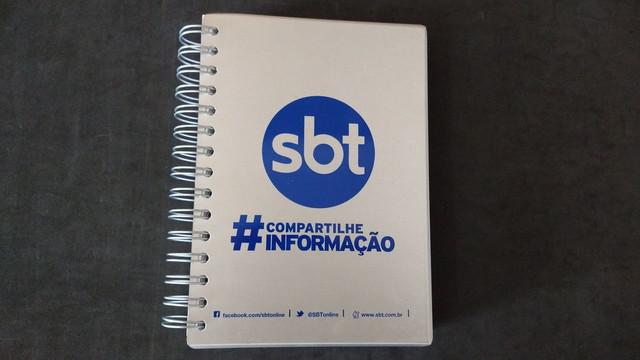 Caderno Espiral SBT (Capa de Metal)