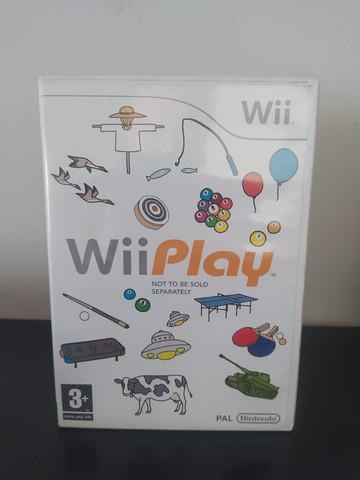 WII Play - Jogo Nintendo Wii Europeu - PAL