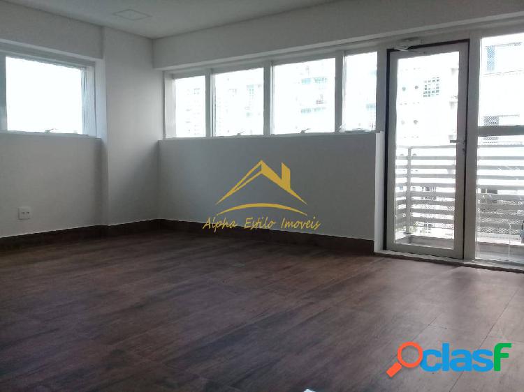 Sala nova p/ locação no office grajaú em alphaville r$ 1.950,00 (+ taxas))