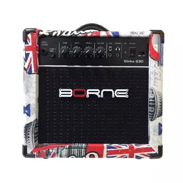 Amplificador de guitarra borne g30 strike london g-30 grupo