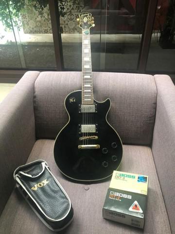 Epiphone les paul custom black beauty