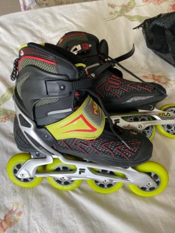 Patins Fila Plume X-Wrap 90mm/83A