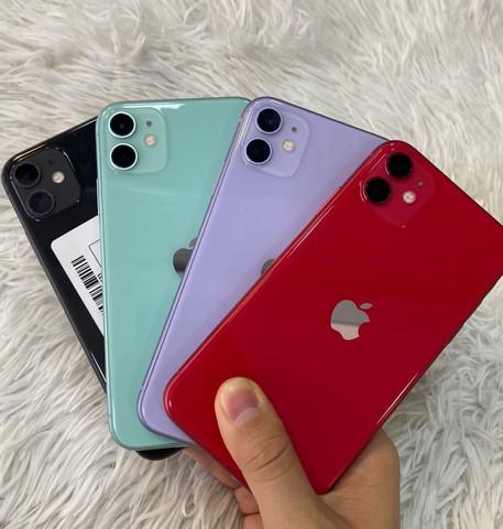 Iphone 11 seminovo com garantia - aceito cartão