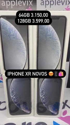 Iphone xr novos lacrado garantia 1 ano