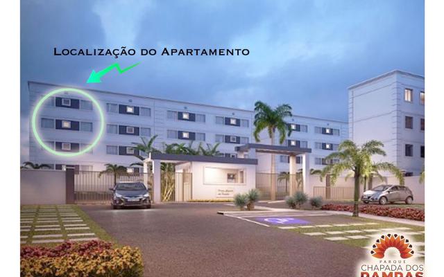 Apartamento para alugar ao lado do rio coxipó com 2