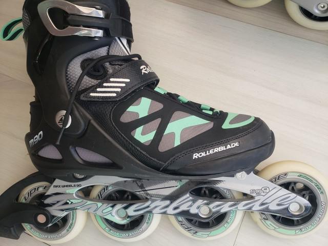 Patins rollerblade macroblade 90 (tamanho 37/38 br) +