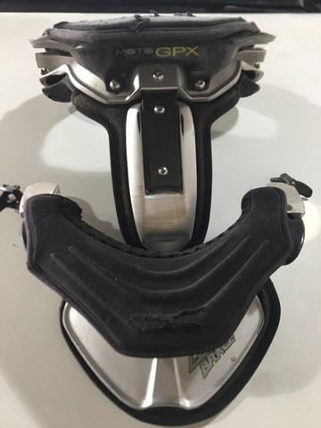 Protetor de pesçoco para motociclista leatt brace moto gpx