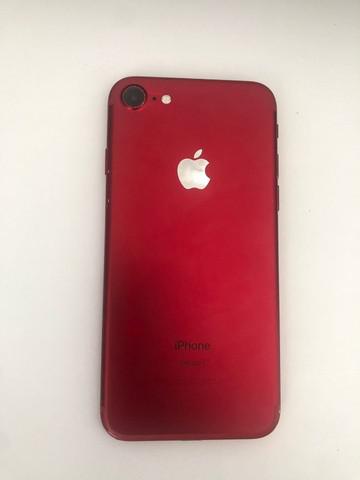 Apple iPhone 7 Red 128gb Tela E Bateria Nova 100% Garantia