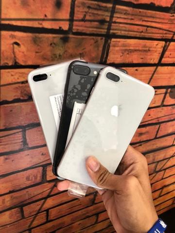 Iphone 8 plus 256gb estado novo vitrine