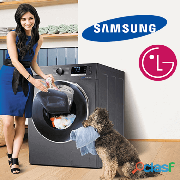 Assistência para lavadora de roupas das marcas lg e samsung