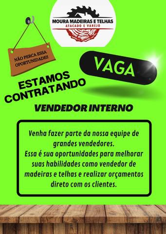 Vendedor Interno - Telemarketing - Madeireira Moura Madeiras