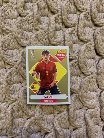 Gavi Rookie Extra Sticker Gold