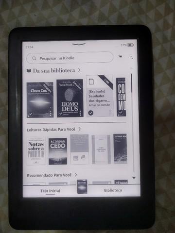 Kindle 10a geração iluminação embutida