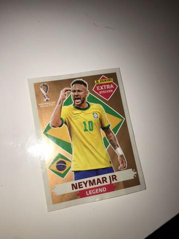 Figurinha Rara Neymar Jr Extra Legend Lendário Bronze Nfe