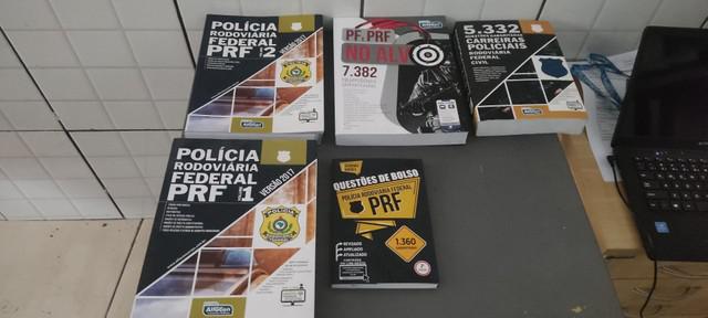 Livros e apostila policia federal e civil concurso