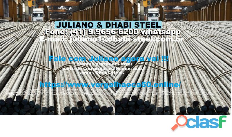 Ferro para construção civil CA 60   Dhabi Steel