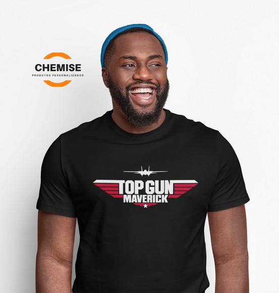 Camiseta Top Gun Maverick 100% Algodão no Elo7 | Chemise