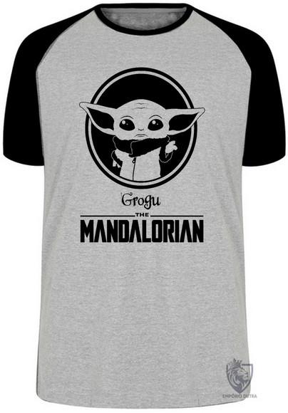 Camiseta blusa Mandalorian baby Grogu baby yoda Star Wars no