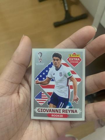 Figurinha Giovanni Reyna Legend - Prata/Silver