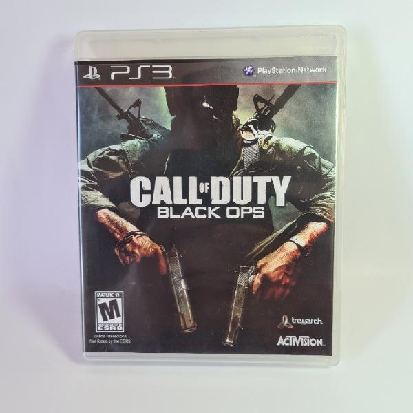 Jogo call duty black ops - para playstation 3