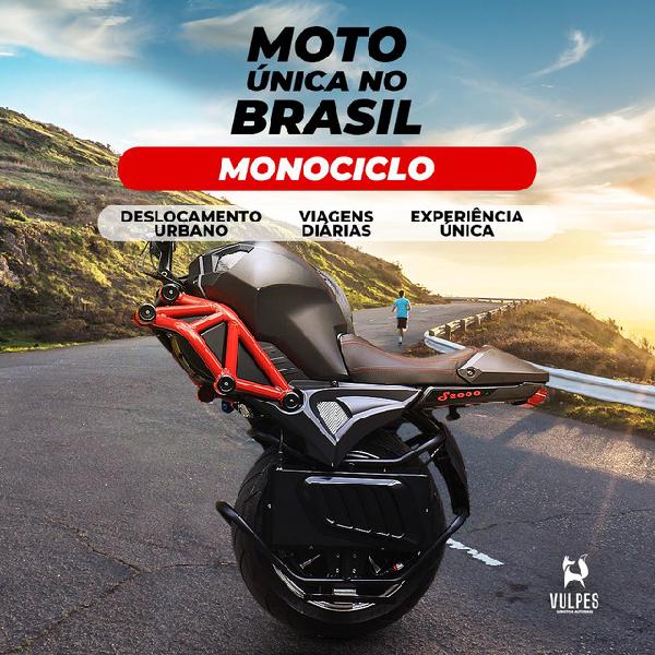 Monociclo Scooter Elétrico 2000W ÚNICO NO BRASIL