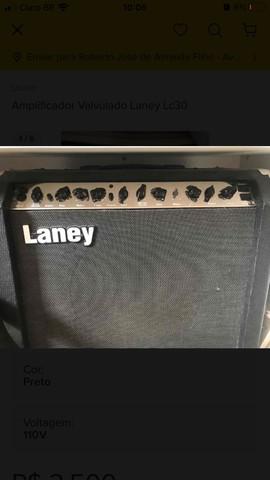 Amplificador guitarra valvulado laney lc30