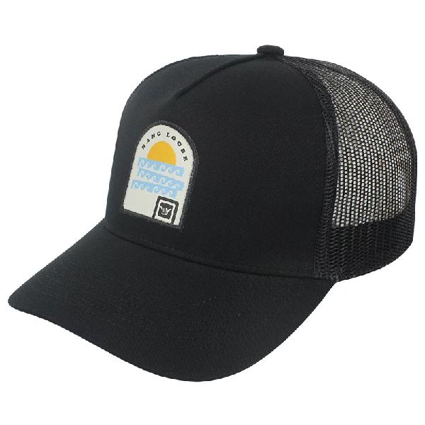 Boné Hang Loose Trucker Black - Surf Alive