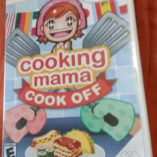 Jogo wii de culinaria cooking mama cook off original