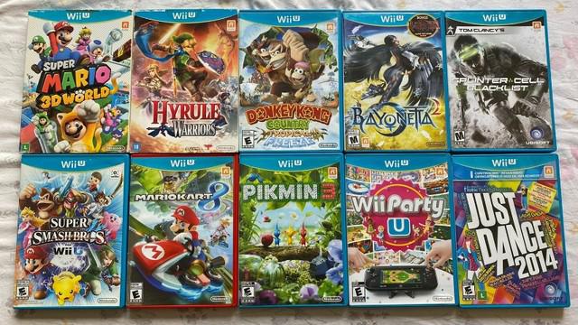 Jogos de nintendo wii u