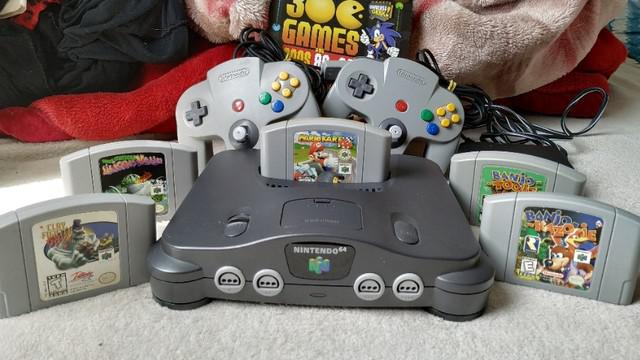 Nintendo 64 - 2 controles + 3 fitas