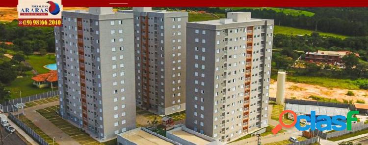 Apartamento à venda em Porto Feliz, novo, Residencial das Araras, 54m², lazer completo, pronto para morar 1