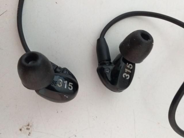 Fone shure e315 in ear usado distorcendo