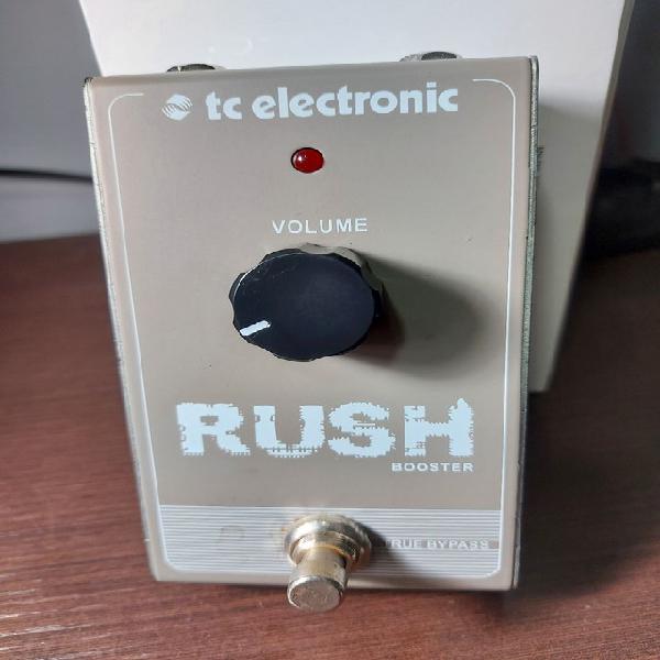 Pedal booster rush tc eletronic