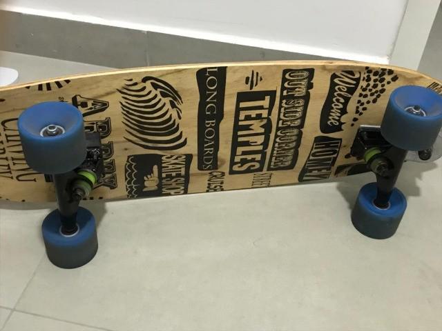 Skate simulador de surf us boards - semi novo