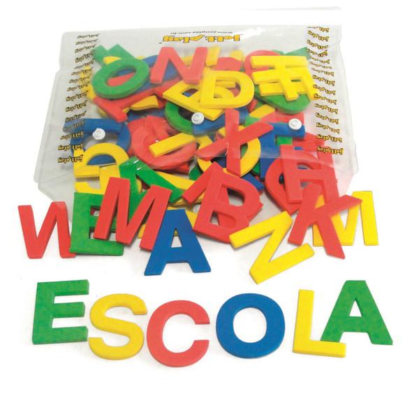 Alfabeto Movel 72 letras em EVA Brinquedo Educativo no Elo7