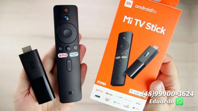 Promoção! xiaomi mi stick tv (novo) - transforme sua tv em