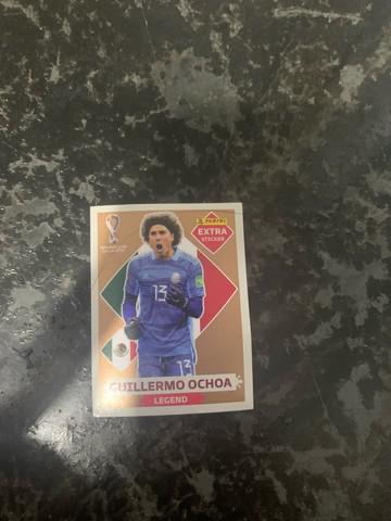 Figurinha legend guillermo ochoa bronze