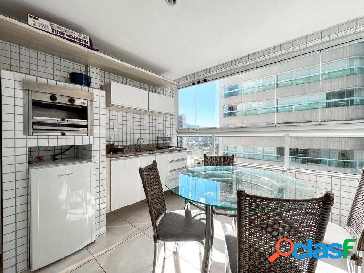 Apartamento em Praia Grande no Canto do Forte, com vista MAR, sendo 3 dorm. 1