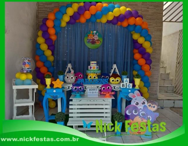 Decoração para festa Bolofofos - Decoração Bolofofo