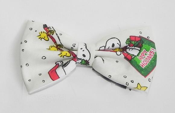 Gravata pet /laço pet m natal snoopy no elo7 | wepet store