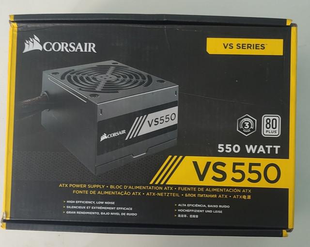 Fonte Corsair ATX 550w 80 Plus White