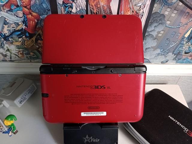 Nintendo 3ds xl vermelho desbloqueado