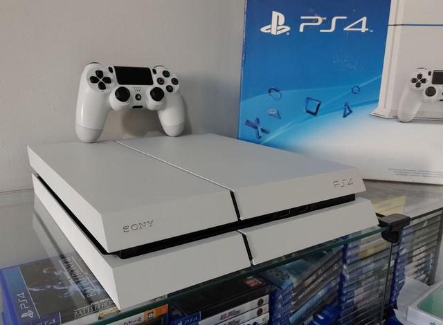 PlayStation 4 Ps4 Fat 500GB Glacier White / Parcelo 12x 159