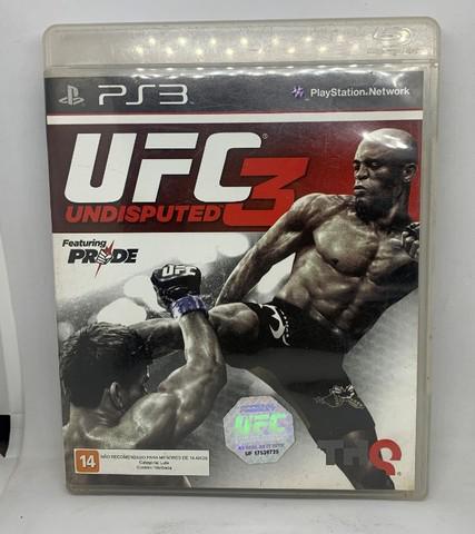 Ufc 3 undisputed / pride mídia física para ps3