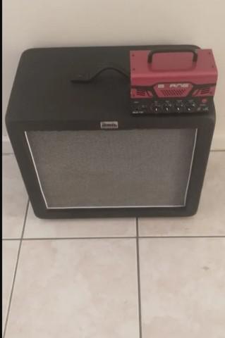 Amplificador Borne Mob T30 + Caixa 1x12 c/ falante