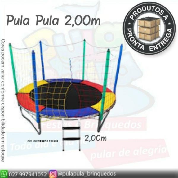 Pula pula 2,00m melhor preço confira loja direto da fabrica