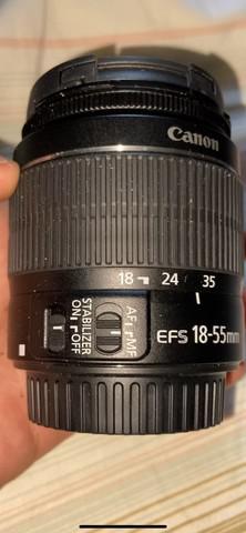 Canon lente EFS 18-55 mm