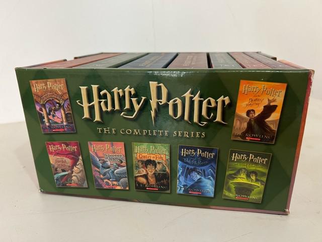 Coleçao de livros completa do harry potter em inglês