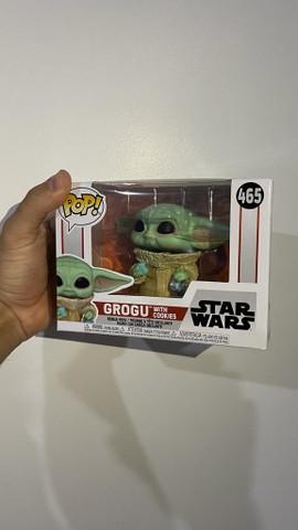 Funko Pop! Star Wars Grogu Yoda Mandalorian NOVO na Caixa